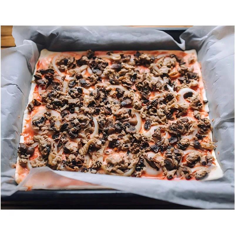 Anadea Nonstick Square Baking Pan, 11X11 Inch Carbon Steel Cake Baking Sheet, Cookies Bakeware For Oven Baking Gold