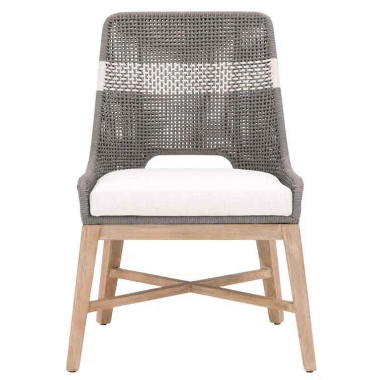 Kinnda Indoor / Outdoor Dining Chair (Set of 2) - Dark Gray