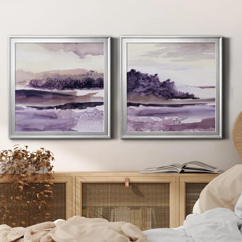 Wrought Studio™ " Plum Grove I " 2 - Pieces Painting Print