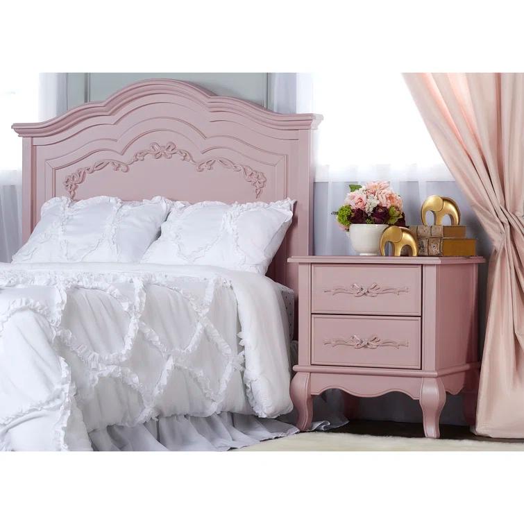 Evolur Aurora 2 Drawer Nightstand & Reviews | Wayfair