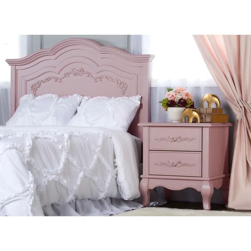 Evolur Aurora 2 Drawer Nightstand & Reviews | Wayfair