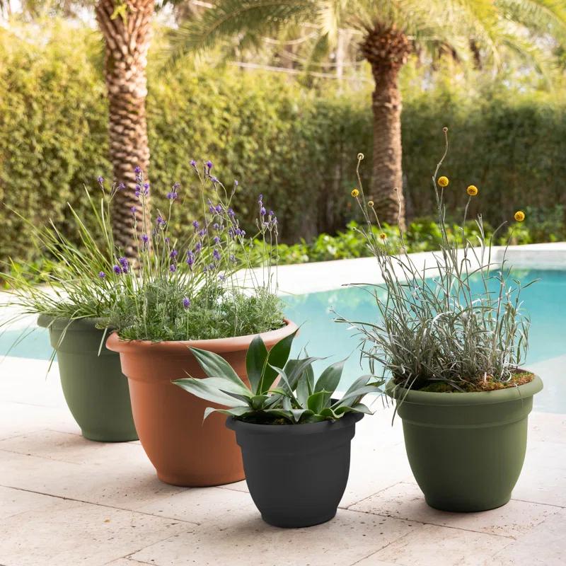 Bloem Ariana Traditional Self-Watering Indoor/Outdoor Pot Planter