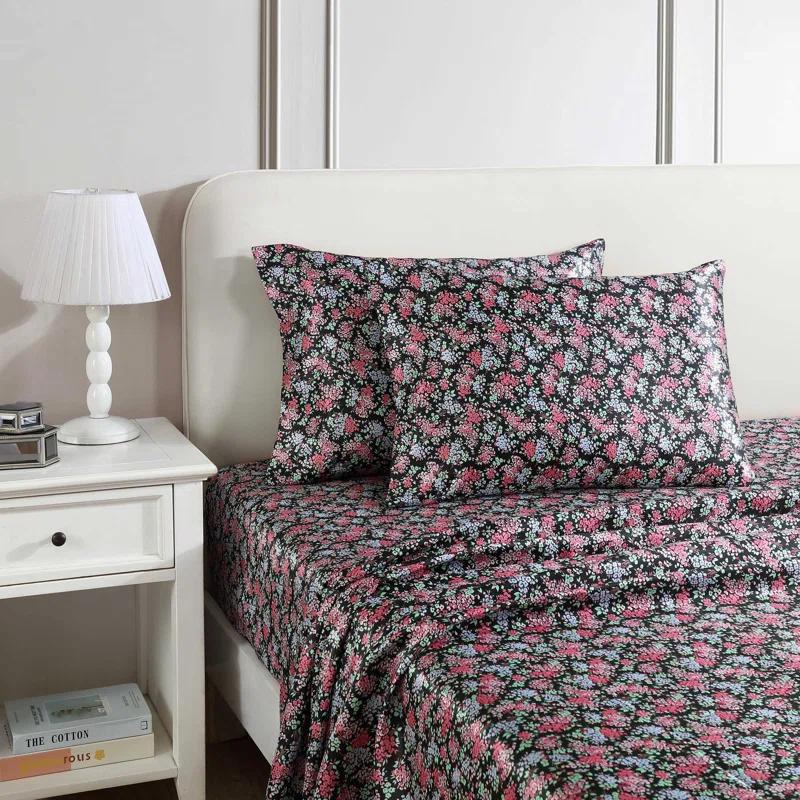Betsey Johnson Betsey Johnson Soft Satin Sheet Sets