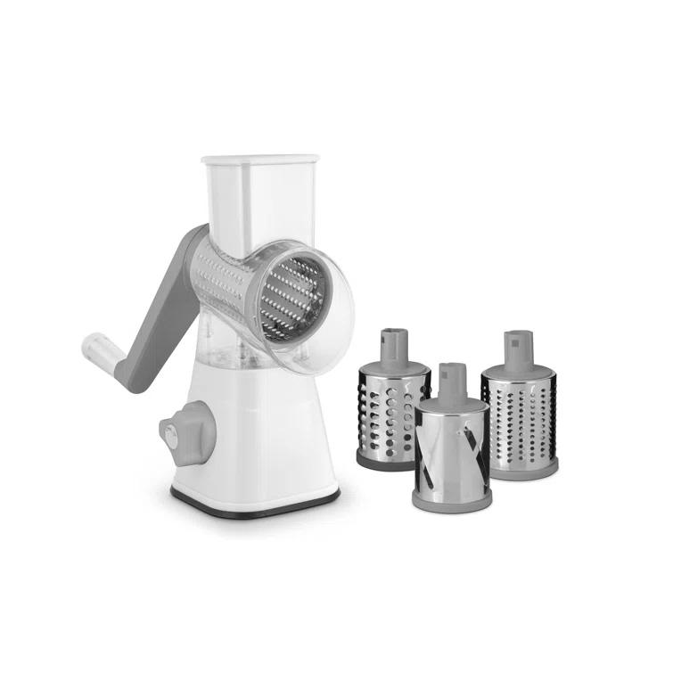 Eternal Eternal Rotary Grater And Slicer With 3 Barrels/blades
