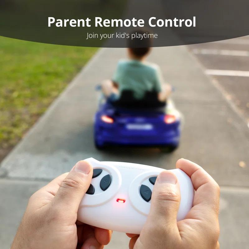 Outfunny Electric Car for Kids, Licensed Audi 6V Ride on Toy Car for Toddlers with Remote, Bluetooth