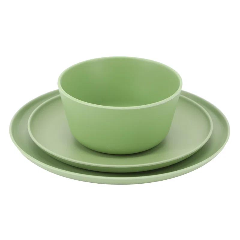 Gibson Home Gibson Home Fairhope 12 Piece Melamine Dinnerware Set