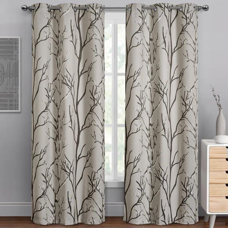VCNY Kingdom Branch Blackout Curtain Panel