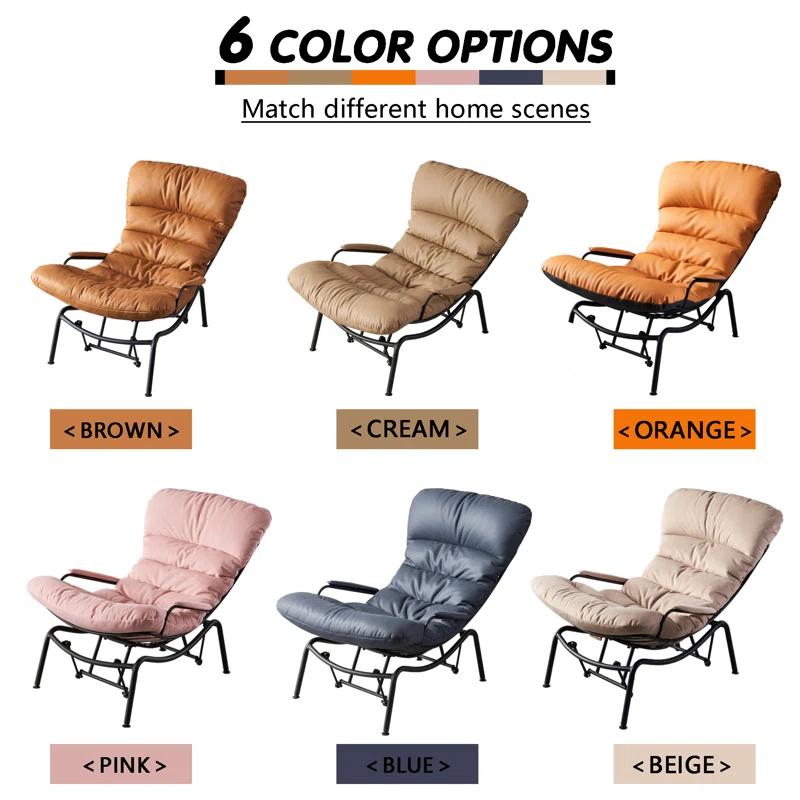 17 Stories Kalysia Metal Rocking Chair with Ottoman & Reviews | Wayfair