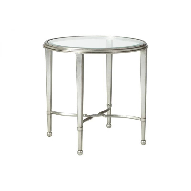 Artistica Home Metal Designs Sangiovese Round End Table
