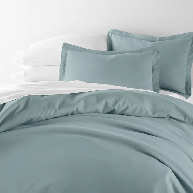 Duvet Cover Set Super Soft Microfiber Bedding in Solid Colors
