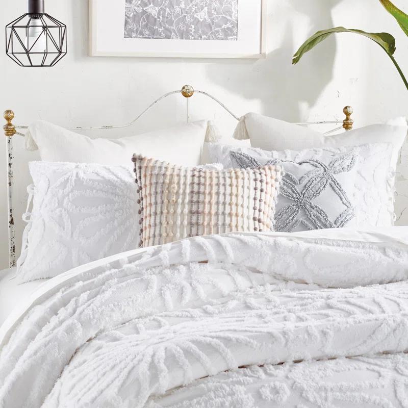 Peri Home Peri Home Chenille Medallion 3 Piece Comforter Set