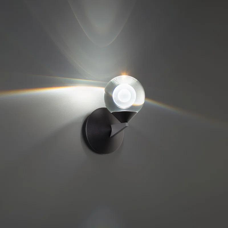 Modern Forms Double Bubble Aluminum LED Armed Sconce