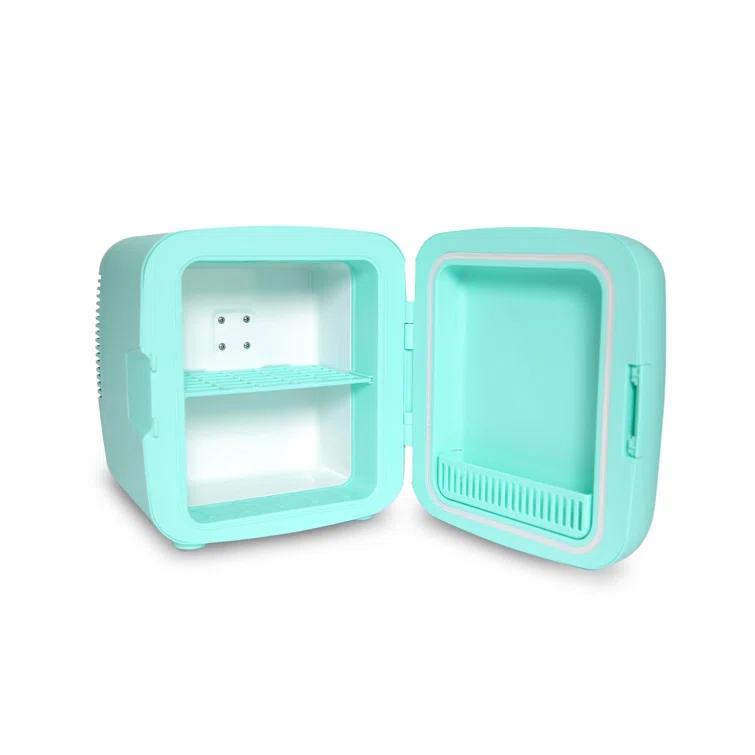 Emerson Emerson EFC-5001 Portable XL Mini Fridge Cooler for 12 Cans, 8L Capacity, AC/DC Power Compatibility, Removable Shelf, Lightweight Design – Ideal for Home, Office, Travel, Dorms, and Outdoor Use