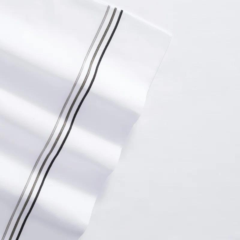 Aston & Arden 600 Thread Count Cotton Sateen Sheet Set Sateen Standard Sheet Set