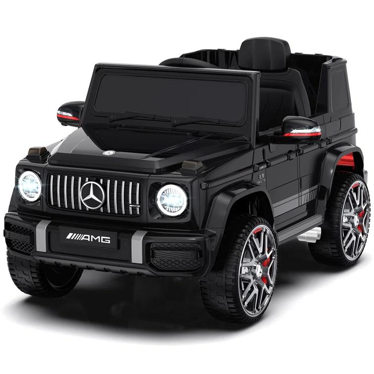 ANPABO ANPABO 24V 4WD Licensed Mercedes-Benz G63 Ride On Kids Car, Remote Control with Low Battery Voice Prompt