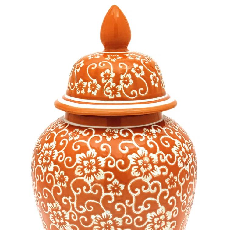 Willa Arlo™ Interiors Latoya Handmade Ceramic / Porcelain Ginger Jar