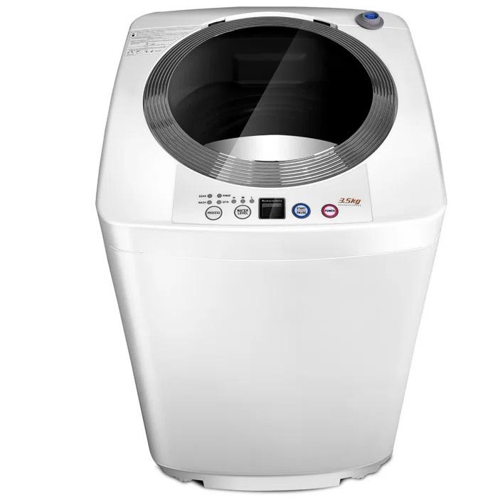 Costway Costway 0.79 cu. ft. High Efficiency Portable Washer in White