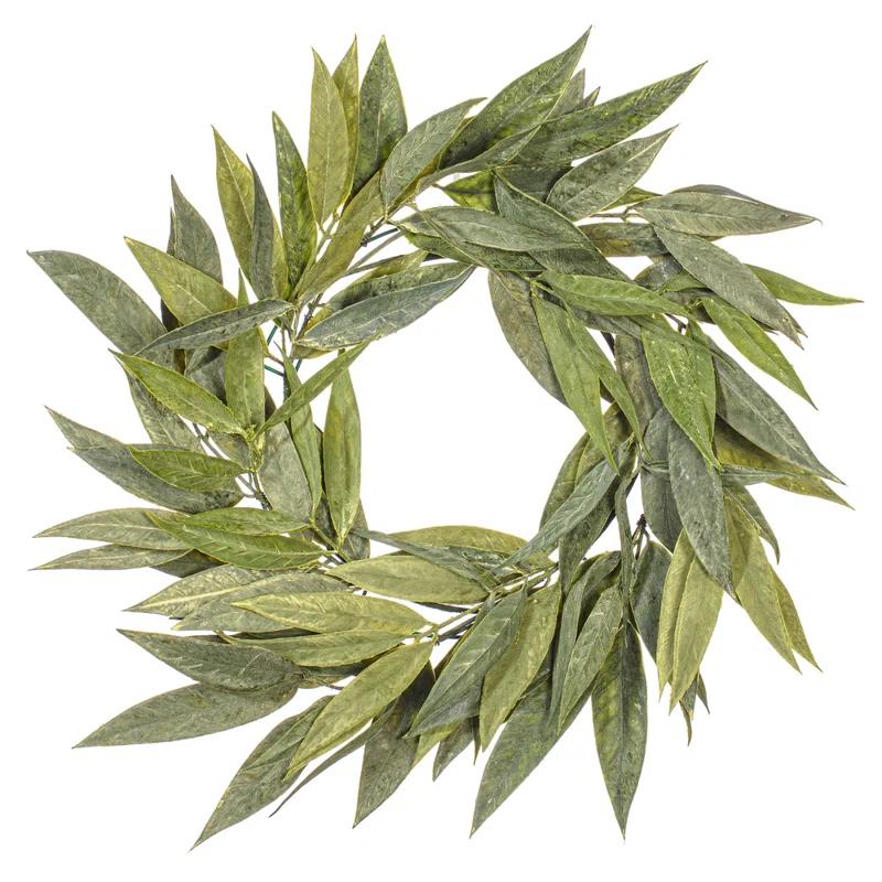 Primrue Muddy 24" Plastic Wreath & Reviews | Wayfair