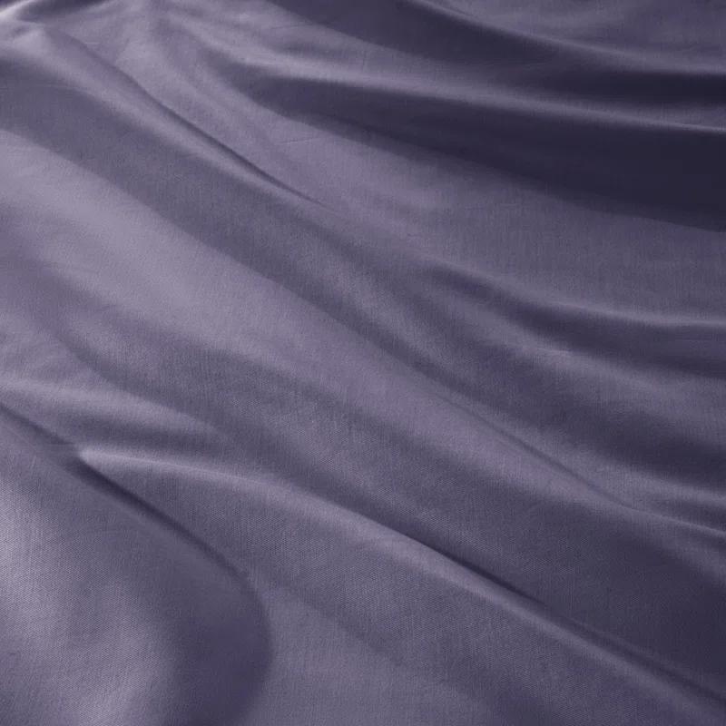 Bare Home Organic Sateen Machine Woven Fitted Sheet