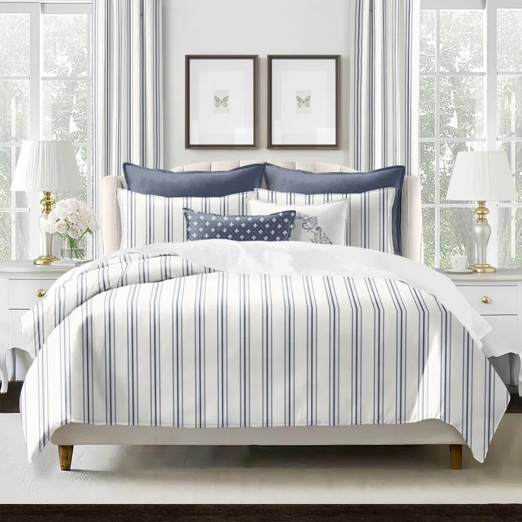 6ix Tailors Fine Linens Hudson Lane Cotton 6 Piece Comforter Set