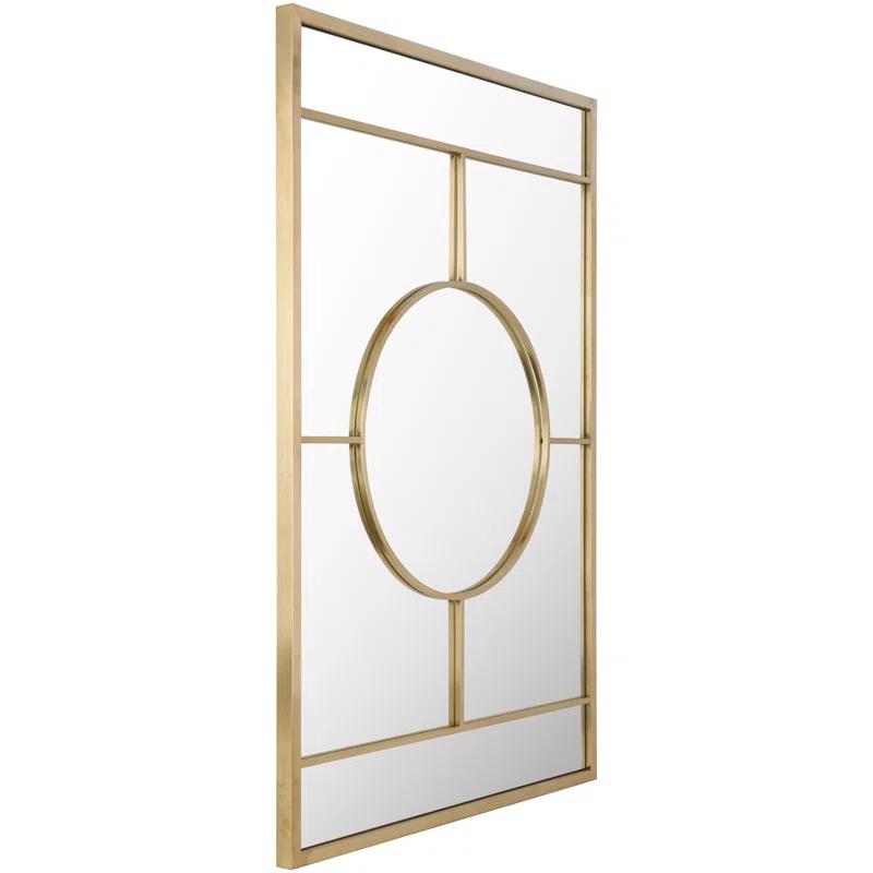Everly Quinn Metal Flat Wall Mirror
