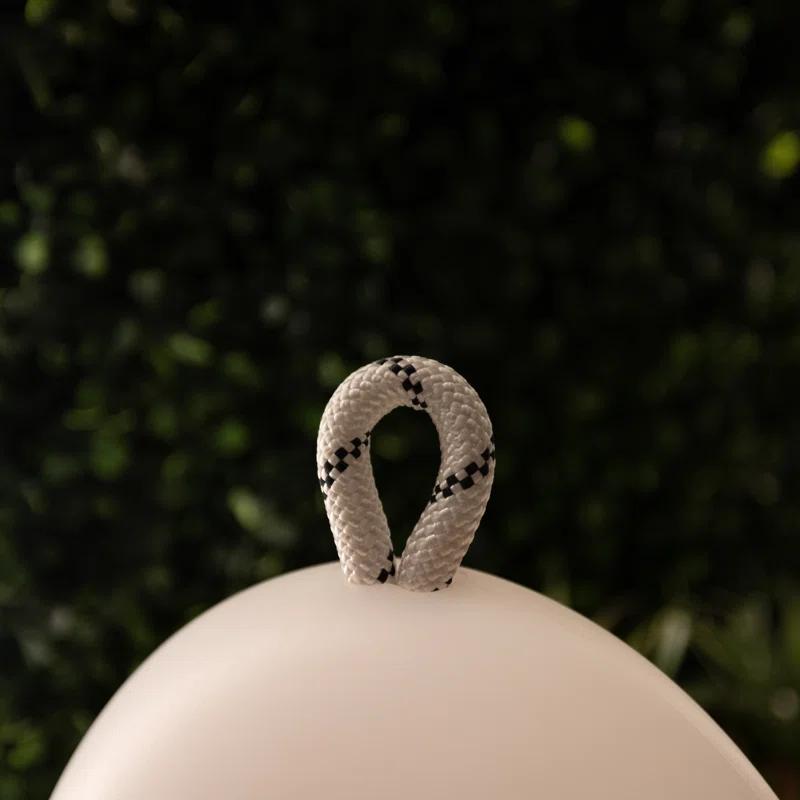 Smart & Green Amande Corde Battery Powered Integrated LED Color Changing Outdoor Table Lamp