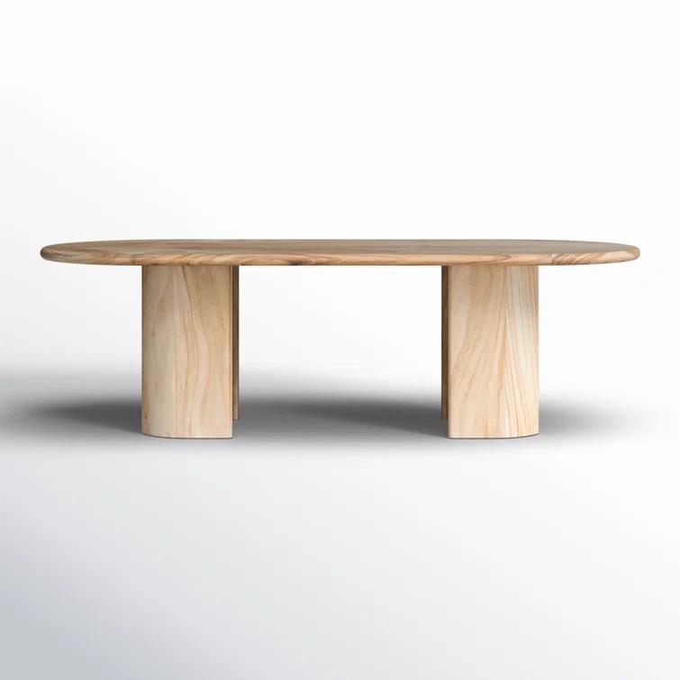 Nausica Oval Dining Table - Natural