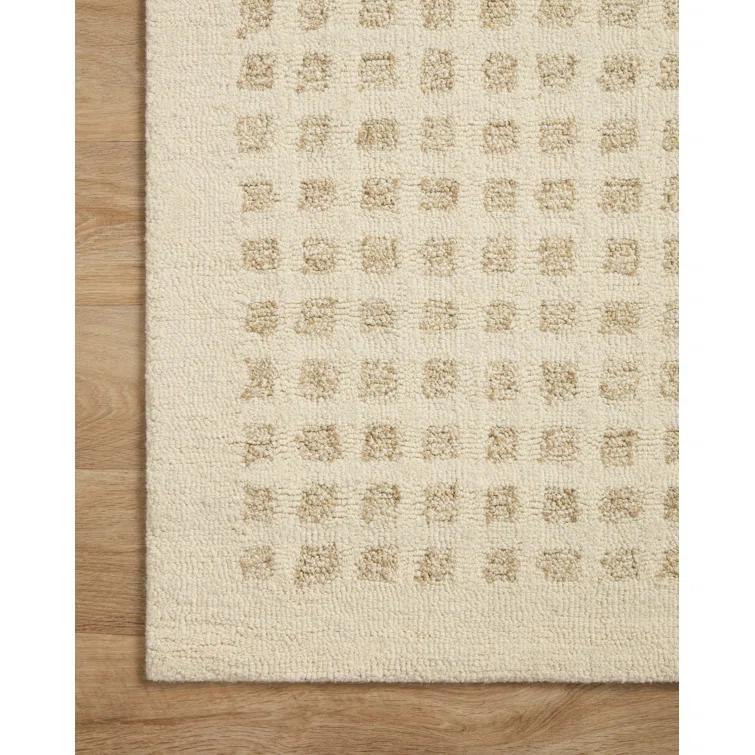 Chris Loves Julia x Loloi Polly Handmade Ivory/Natural Rug