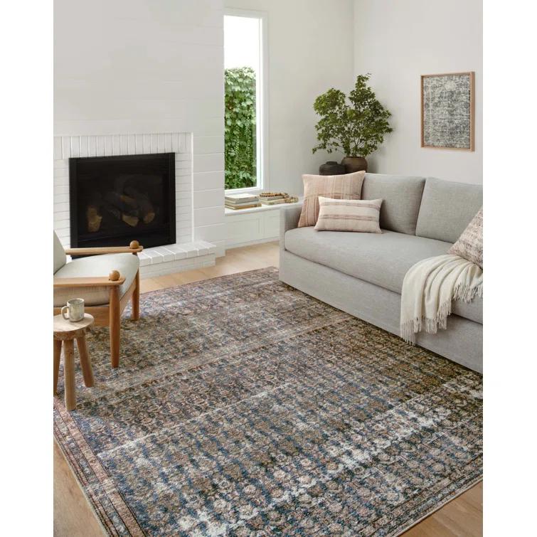 Amber Lewis x Loloi Amber Lewis x Loloi Billie Ocean / Brick Area Rug