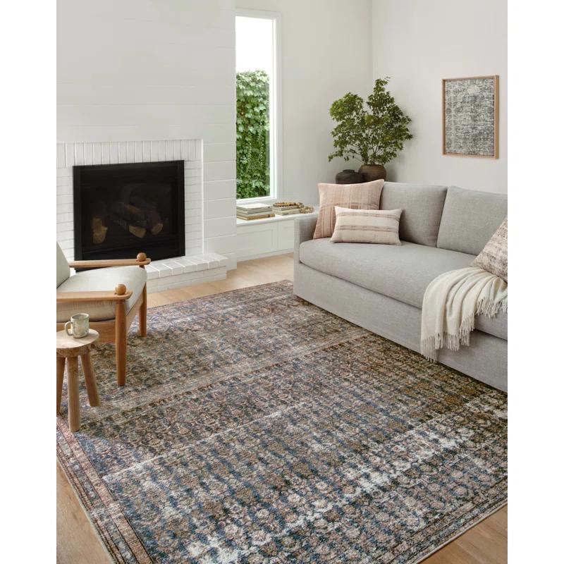 Amber Lewis x Loloi Amber Lewis x Loloi Billie Ocean / Brick Area Rug