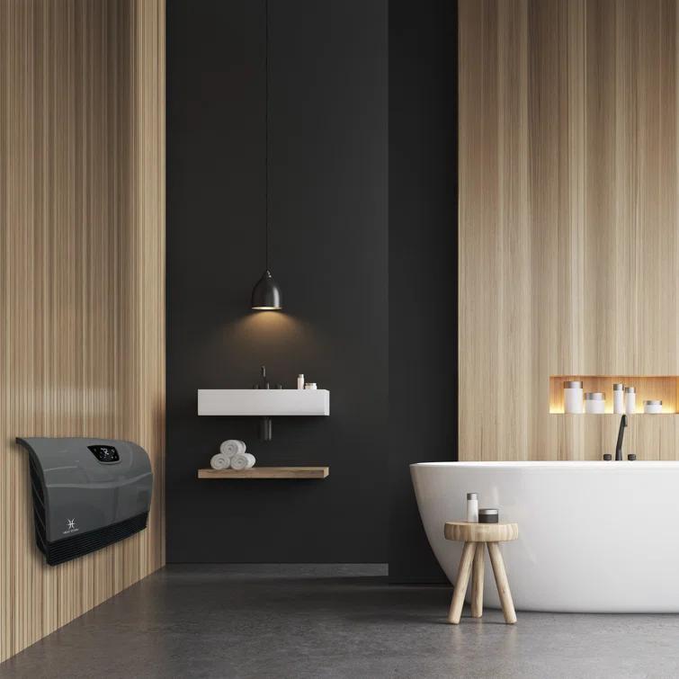 Heat Storm Heat Storm 1500 Watt Infrared WiFi enabled, wall mount  electric space heater with digital thermostat, remote - Smart Line