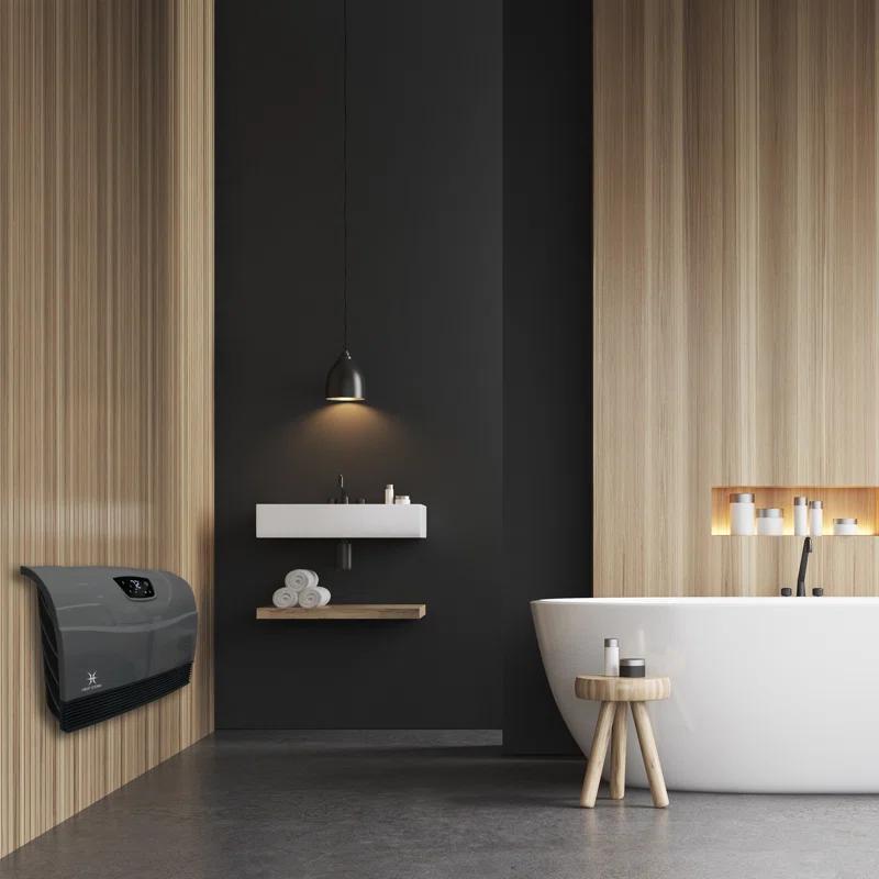 Heat Storm Heat Storm 1500 Watt Infrared WiFi enabled, wall mount  electric space heater with digital thermostat, remote - Smart Line