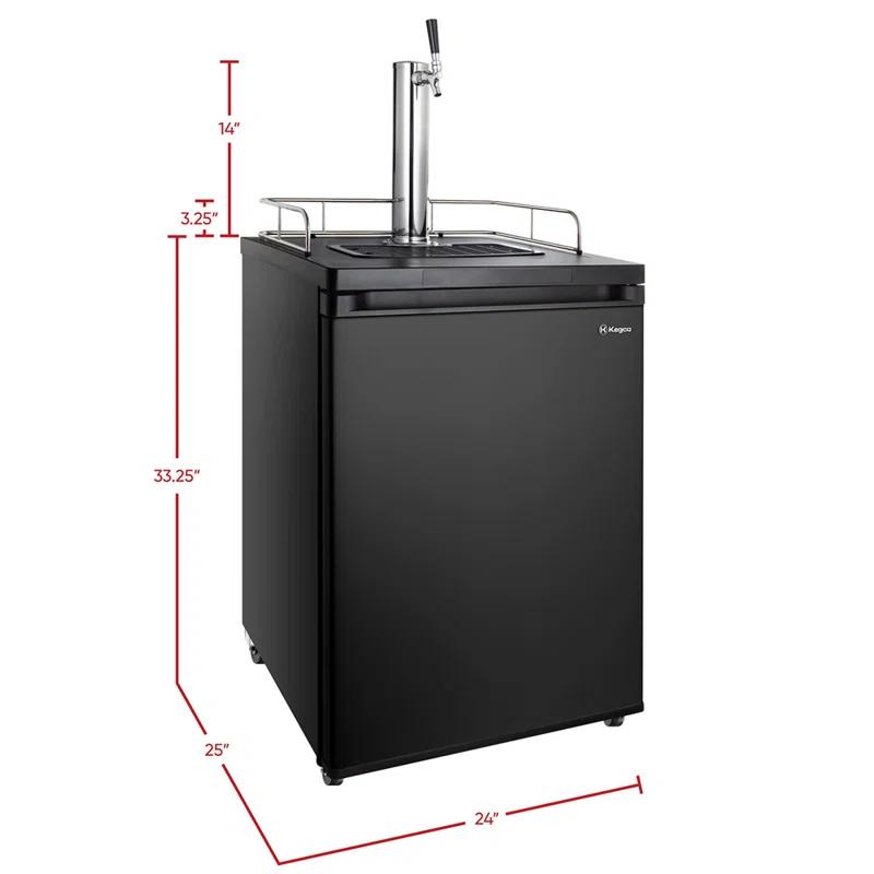 Kegco Kegco Single Tap Freestanding Kegerator with Adjustable Temperature