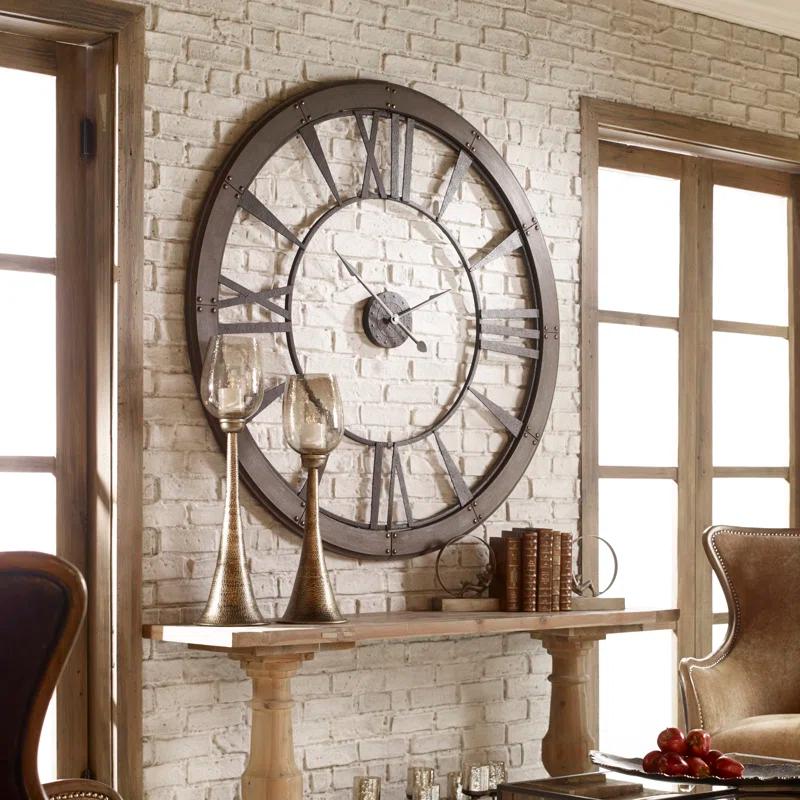 Uttermost Ronan Wood Wall Clock