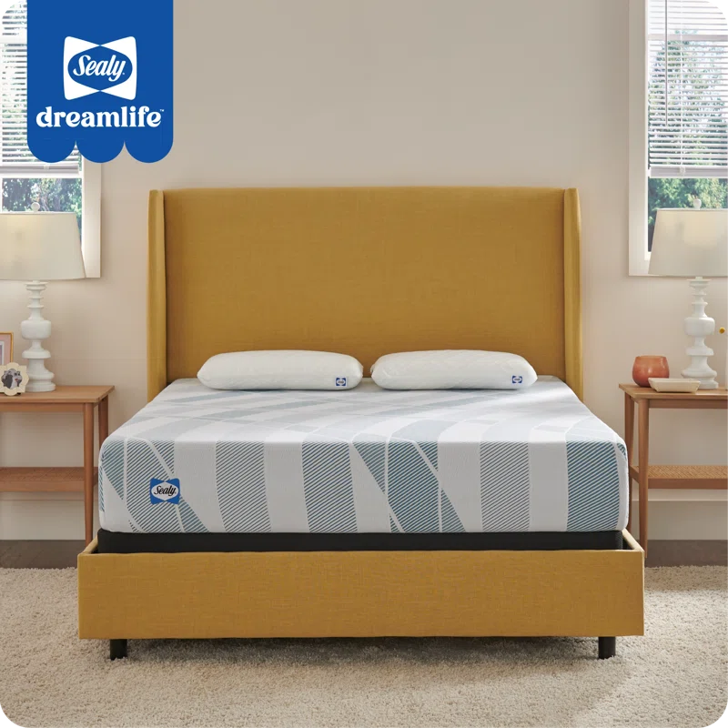 Sealy Sealy Dreamlife 10” Medium-Firm Hybrid Mattress-in-a-Box