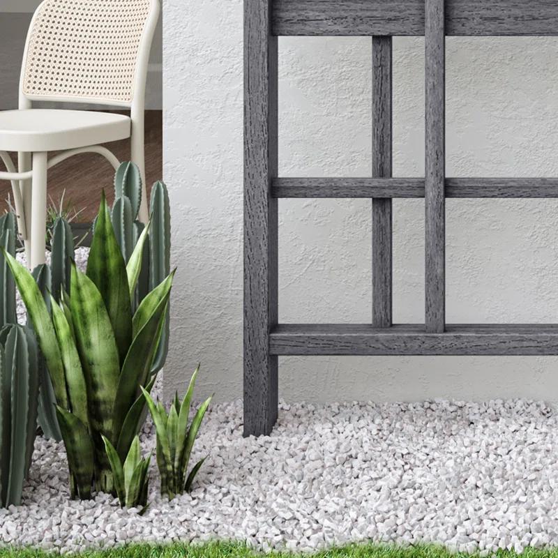 Vita 84'' H x 60'' W Vinyl Lattice Panel Trellis