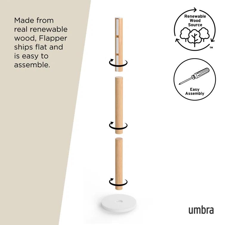 9 - Hook Freestanding Coat Rack