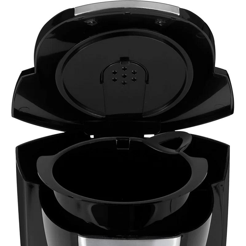 BLACK+DECKER DCM100B BLACK+DECKER 12-Cup Programmable Coffee Maker, DCM100B, Duralife Carafe, Easy-View Water Window, Removable Filter Basket