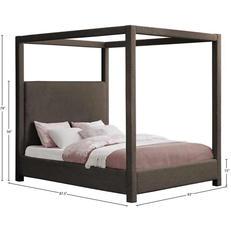 Donnelly Upholstered Canopy Bed