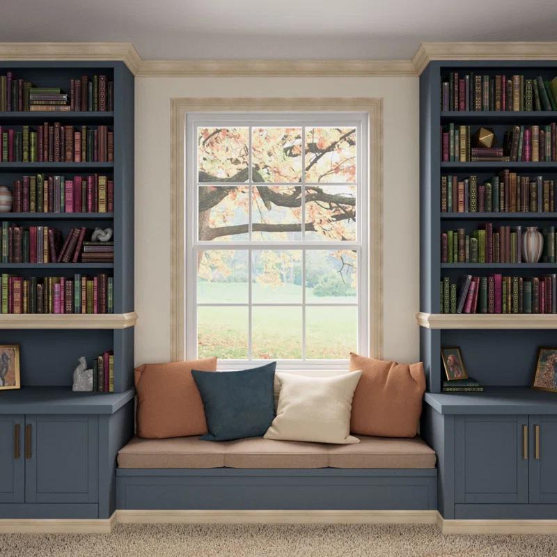 Ekena Millwork WM48 3 3/8"H x 2 5/8"P x 4 1/4"F x 96"L Americraft Solid Hardwood Stain Grade Crown Moulding