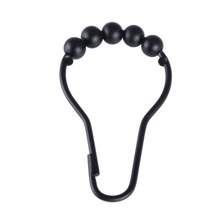 Kingston Brass Kingston Brass Edenscape Roller Ball Shower Curtain Rings (Set of 12)