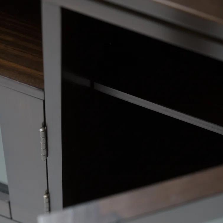 Simpli Home Cosmopolitan SOLID WOOD 72 inch Wide TV Media Stand For TVs up to 80 inches