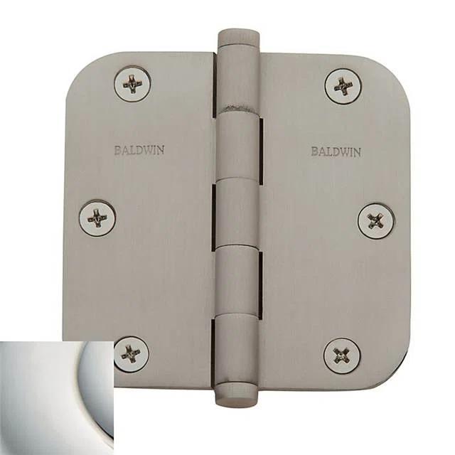 Baldwin 3.5" H x 3.5" W Butt Bearing Single Door Hinge