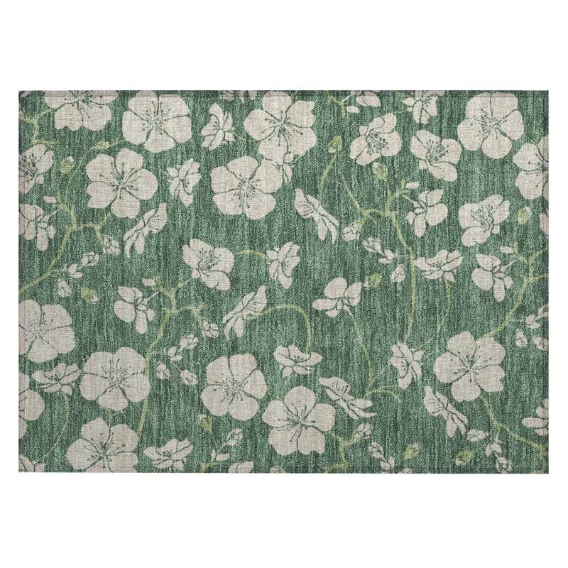 Machine Washable Indoor/Outdoor Chayden ACN1032 1'8" x 2'6" Rug