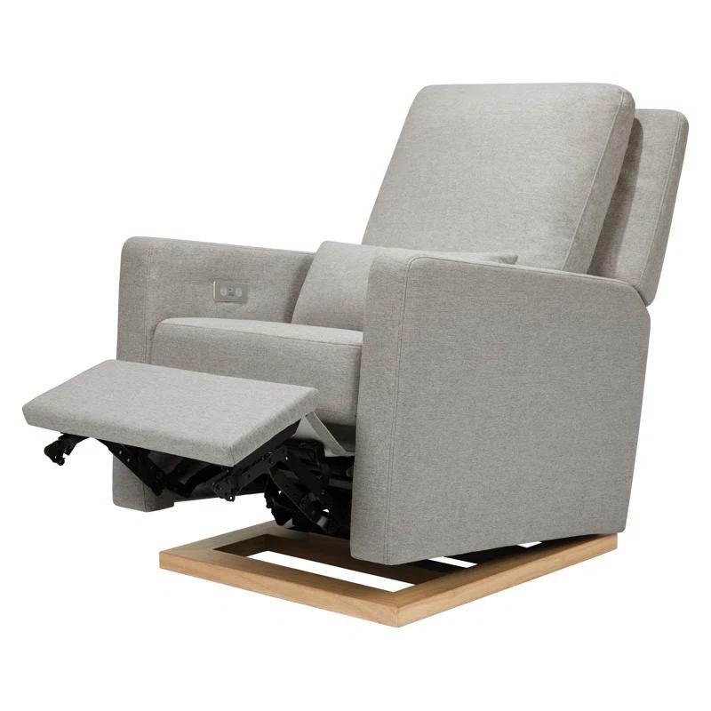 Sigi Electronic Recliner And Glider In Eco-Performance Fabric With USB Port | Water Repellent & Stain Resistant