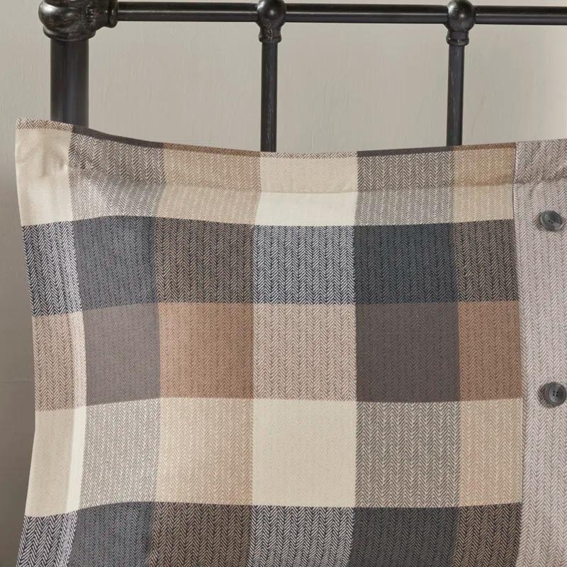 Madison Park Ridge 7 Piece Herringbone Comforter Set