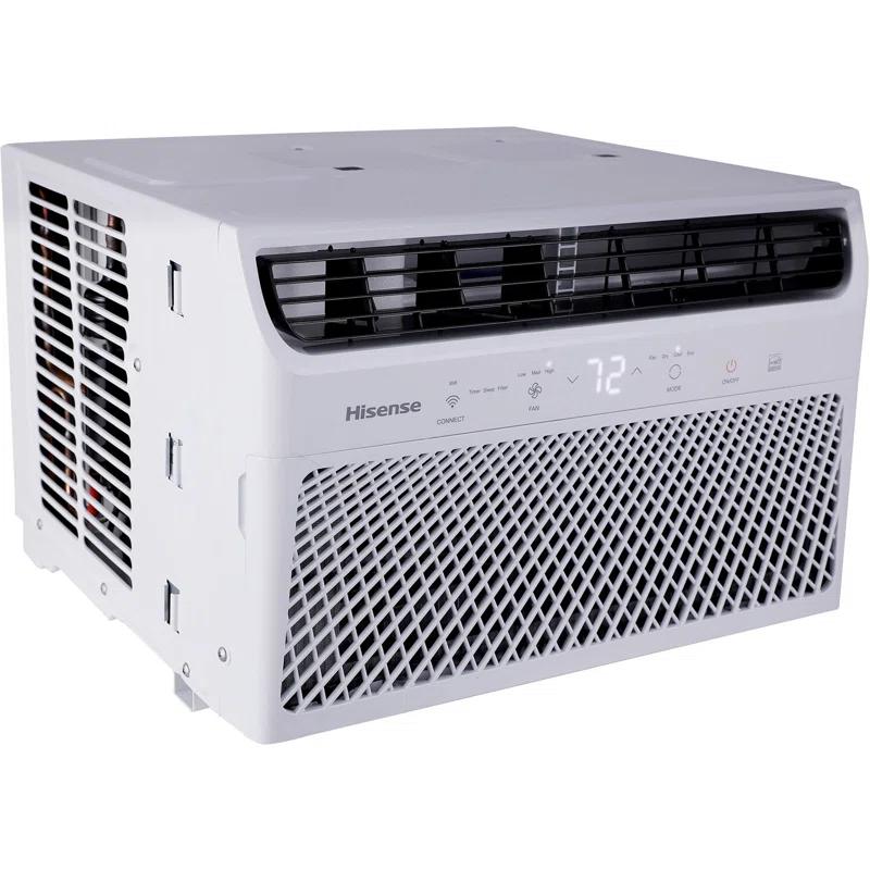 8,000 BTU Smart Window Inverter Air Conditioner with Wi-fi and Remote Control for up to 350 sq. ft.