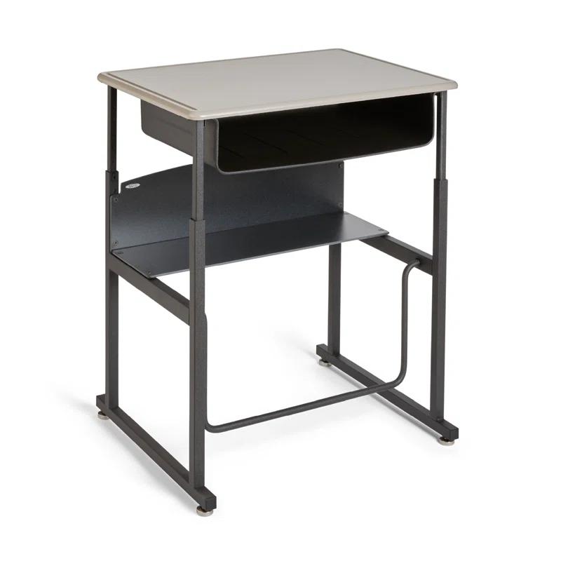 Safco Products Company AlphaBetter® Metal Adjustable Height Open Front Desk
