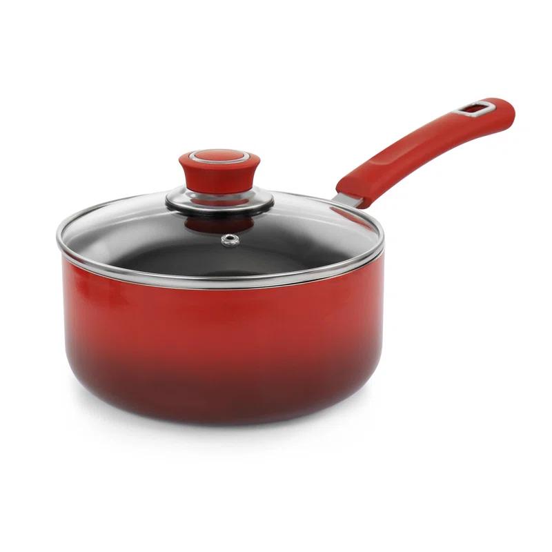 Oster Oster Non Stick 10 Piece Aluminum Cookware Set In Black