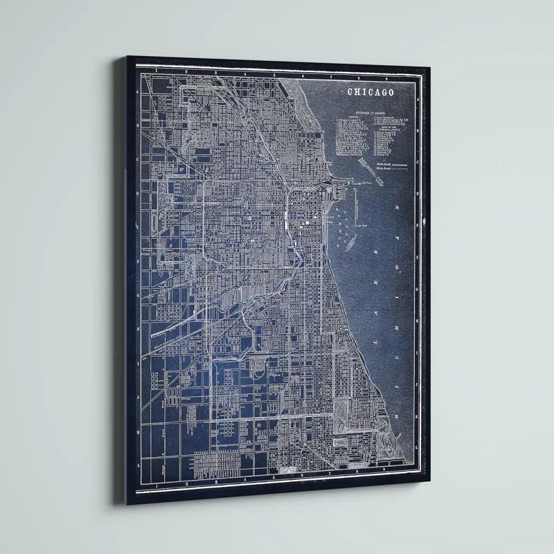 Steelside™ " Chicago Sketch Map "